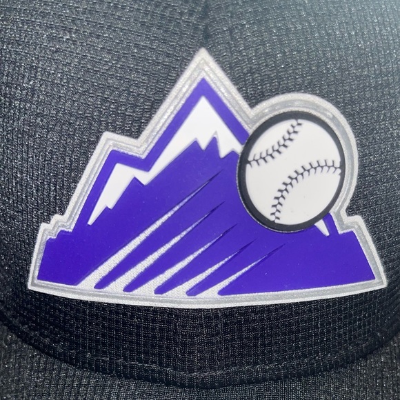Colorado Rockies New Era 39Thirty Hat - Size L-XL - Picture 2 of 7